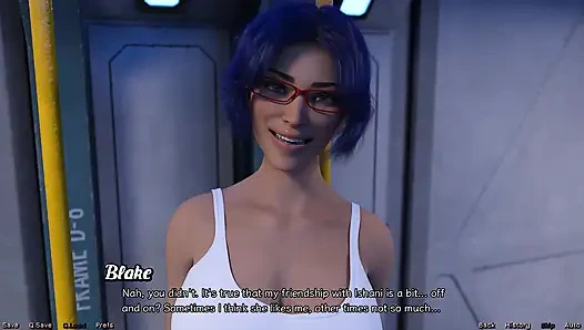 Gestrandet im Raum: mädchen, Sci-Fi-geschichte. Ep.14