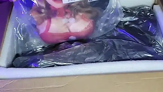 Yeloly - aku lagi asik seks threesome sama boneka seks baruku - crot sperma