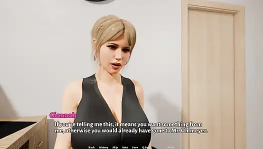 Mad Adventure #13 Destroying a Horny Cougar's Fat Ass in Her Office