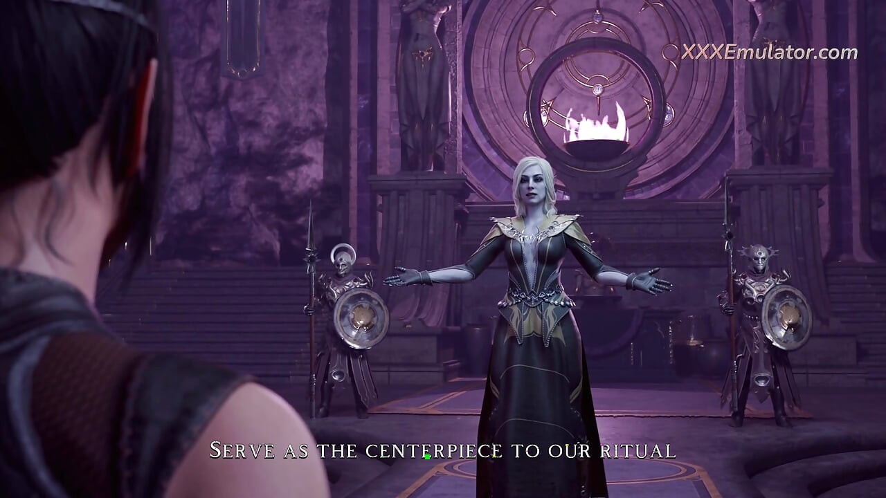 Shadowheart în sex în trei sexy: Lins de pizdă, sex anal, ejaculare (joc sexual) Ultra calitate