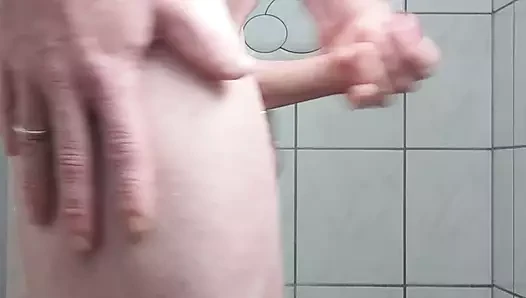 I jerk off one with testicle weight