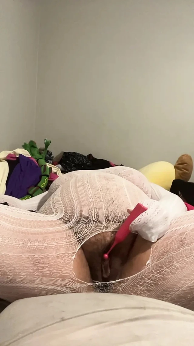 Cableknit Tights Encased Orgasms
