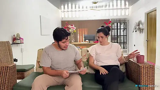 Behind my wife I fuck my lawyer!