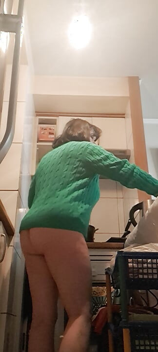 fucking riding with the dildo all the way in