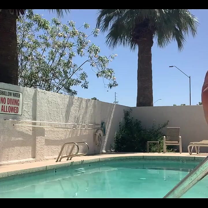 ‪i’m Your Neighbor and You See Me Getting in the Pool.‬