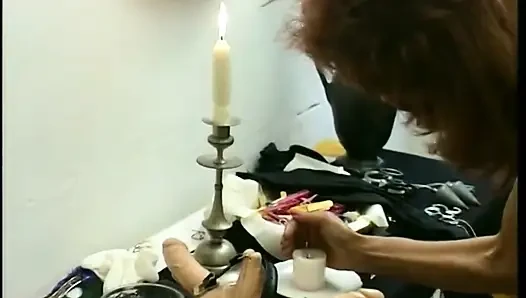 Olgun çiftle fetiş
