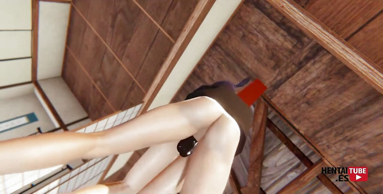 Chainsaw Man Hentai - Aki Fucks Makima While She's Clinging to the Column of Her House.
