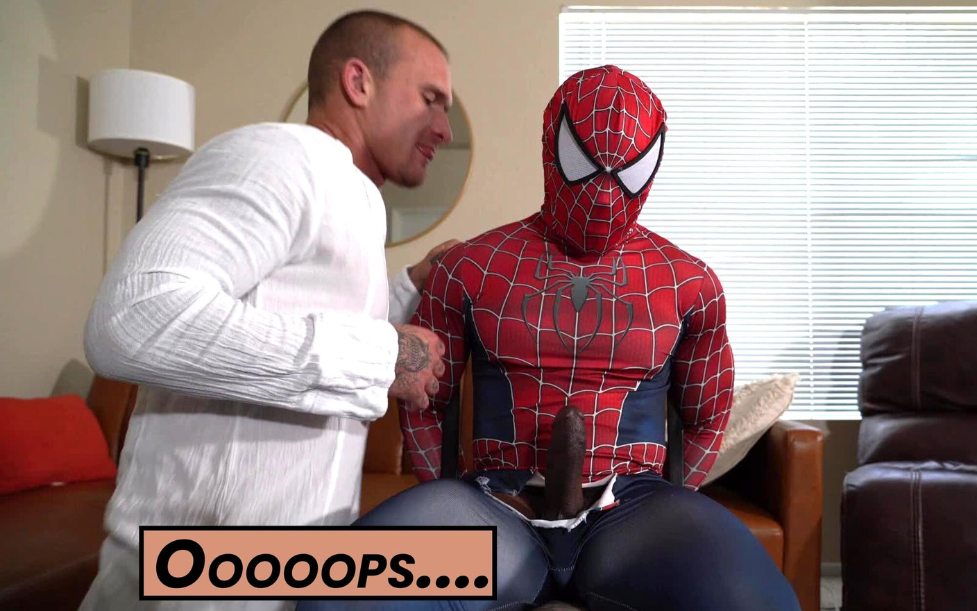 Miles Morales Caught - Bareback