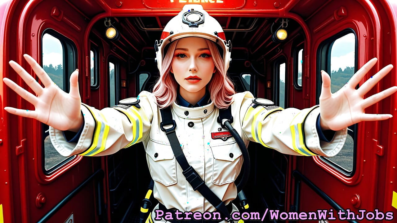 Feisty Firefighters - uniform kostim seks pušenje kurca cumshots