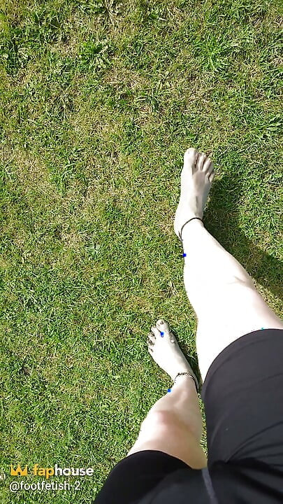Beach Walk with Dirty Feet