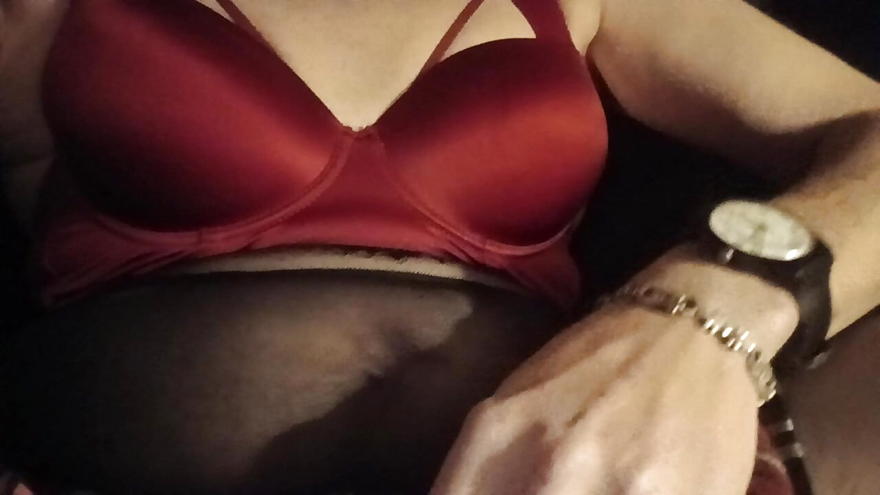 Boy in panties likes to look like a schoolgirl. Panties are awesome