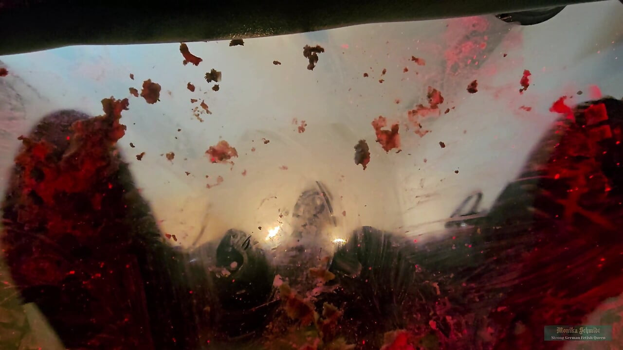 Monika Schmidt Food Crushing Spitting Bootworship Verbal Humiliation