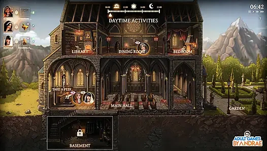 Sisters in Sin Gameplay Part 4 - The Basement Mystery and Raquel's Temptation