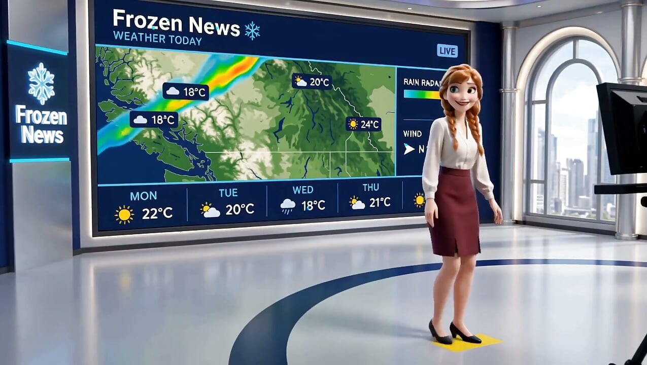 Anna frozen news forecast - canlı yayında sikiliyor