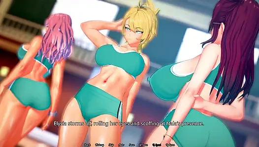 a gyaru- dunia ntr futa #7- gameplay