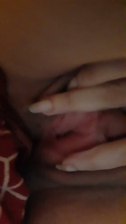 Sexy young girl plays with her hot