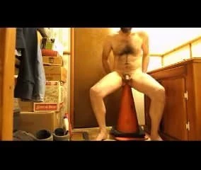 Ride A Pylon Traffic Cone.avi
