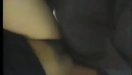 Hot small titted Asian lies on pool table so toned dude can fuck her hairy bush