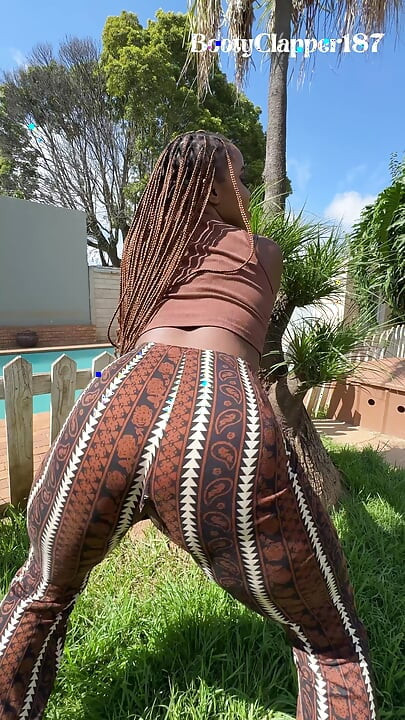 Ripped Leggings and a Creampie