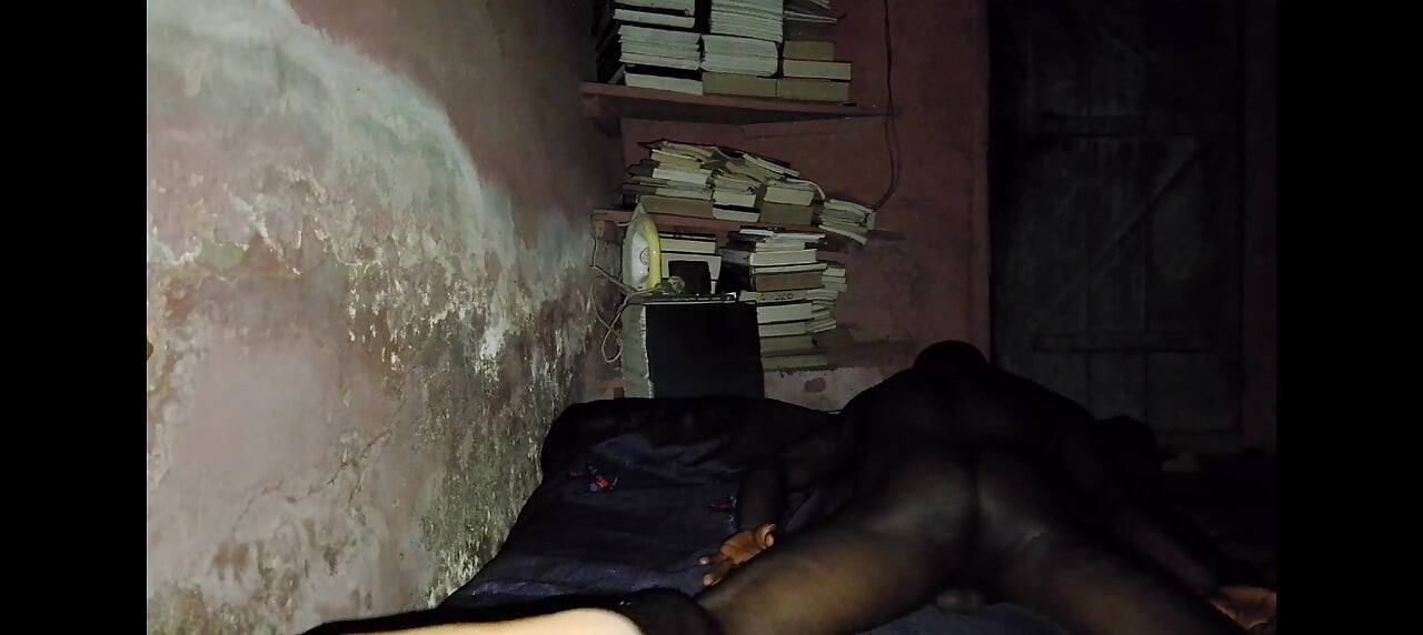 Bobby Johnson, the African Black Guy is seriously fucking his bed, but does not come on his sheets