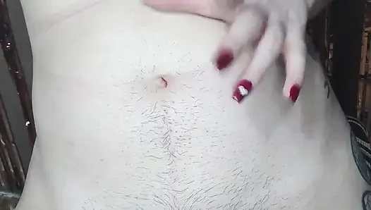 Playing with My Hairy Belly Button