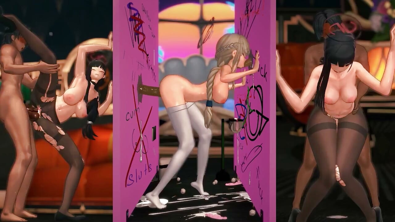 Massive House Party Turns Into A Slut Orgy – Girls Squirting While Getting Gangbanged ( 3D Realistic )