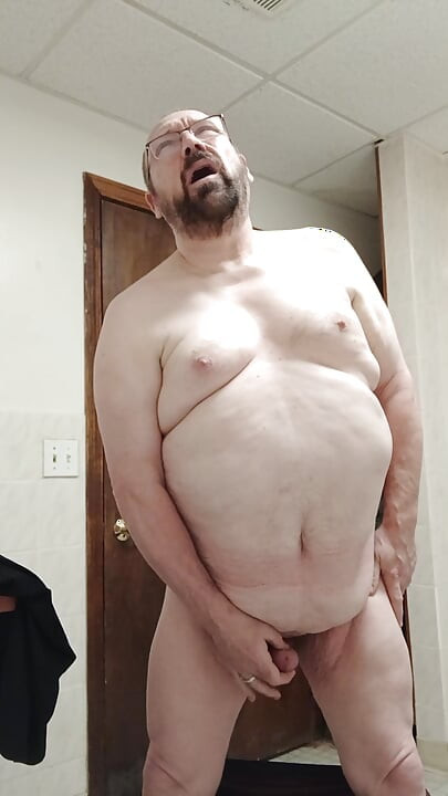 Daddy was too hot for clothes