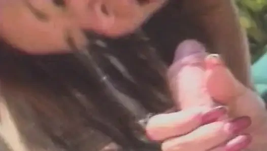 Busty Babe From Germany Sucking Cock at Pool