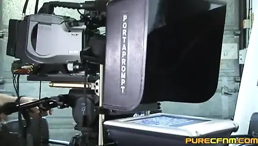 Видео на лицо для газеты Newsreader