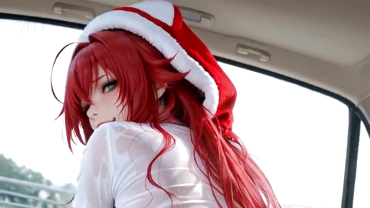 O roșcată fierbinte adoră să facă sex cu mai multe pule mari negre și albe în același timp. Animație Hentai Waifu