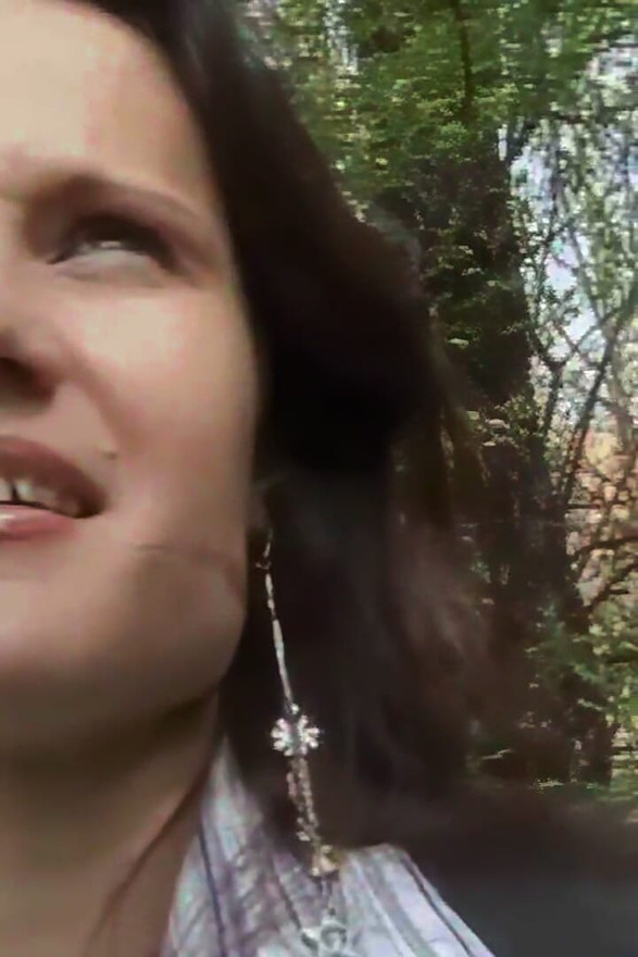 The Director Lures Her in the Park and Takes Her Home to Shooting a Porn Film