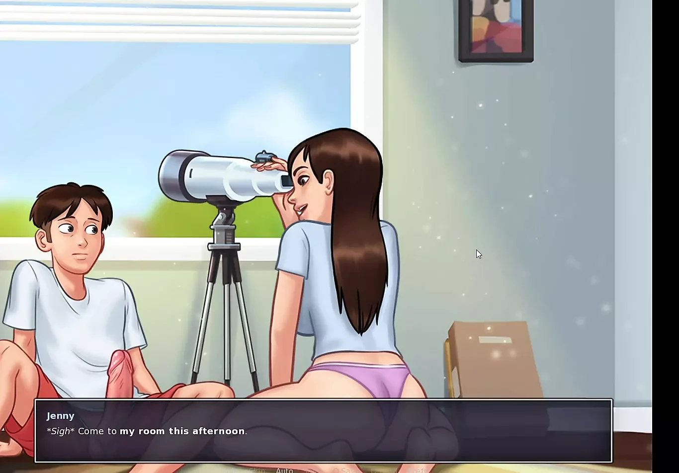 desi hot aunty make seen in summertime saga