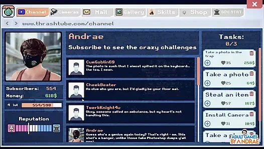 Ep4: Camila's Garden Workout - My Sexy Neighbour 2 (gameplay)