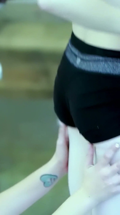 Slim Dancers Strip at the Ballet Barre - Tits Licked and Pussies Eaten on the Studio Mat