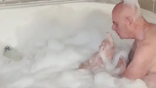 HOTTEST WET MASSAGE WITH ADAMANDEVE AND LUPO