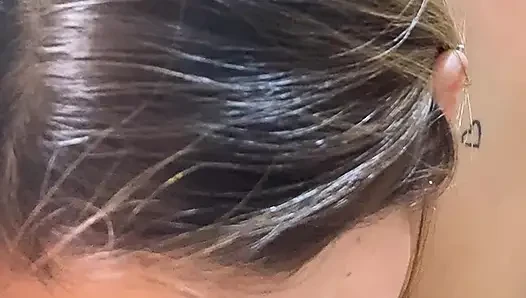 Siluman angy nyepong kontol sampai tenggorokan dan selalu bikin kontolku menghilang