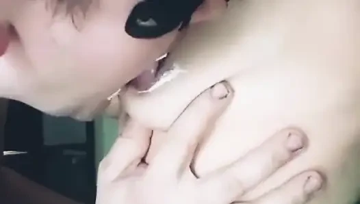 Lick Whipped Cream From the Breasts