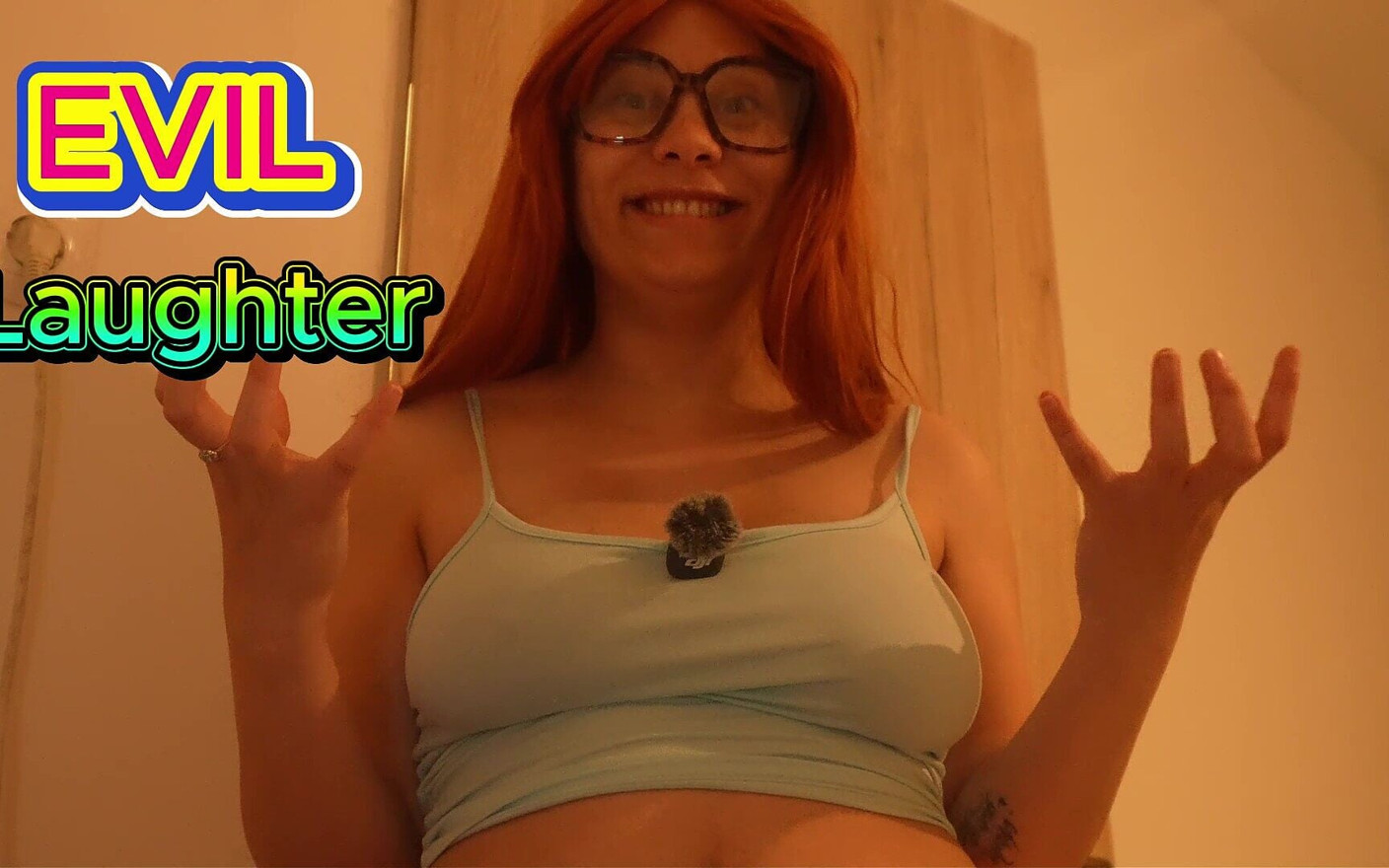 Evil Laugh Challenge My Belly Wont Stop Shaking