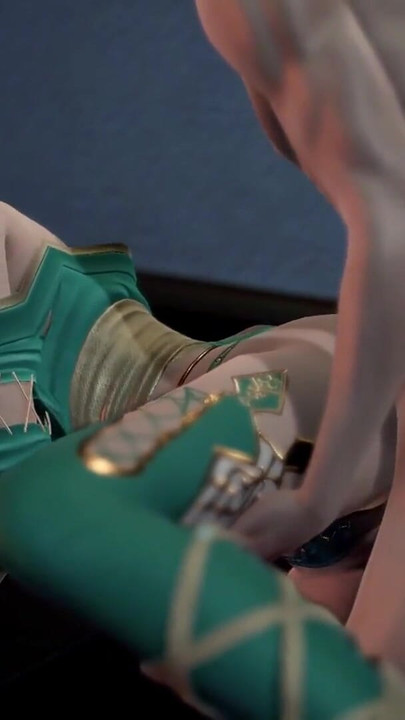 Memorable moment from "Witcher sex with Triss l 3D porno game"