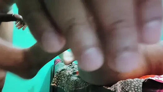 Echtes paar beim sex in der nacht