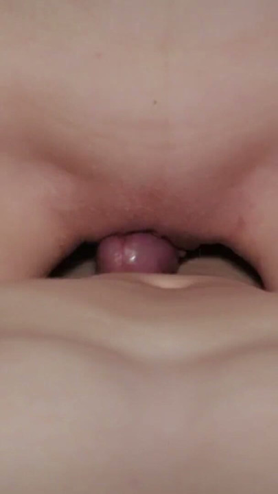 My stepsister is rubbing her wet pussy on my dick so I can't resist and I cum | Clip 2