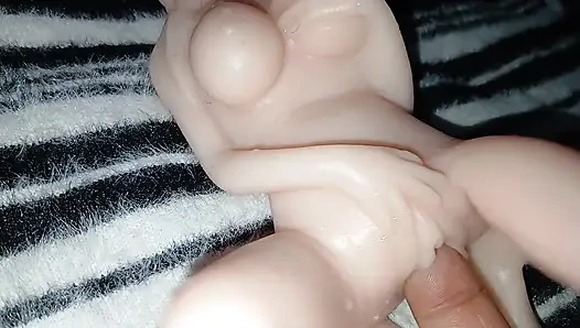 Ultra canlı silikon bebek bakış açısı - 4k solo oyuncak seansı