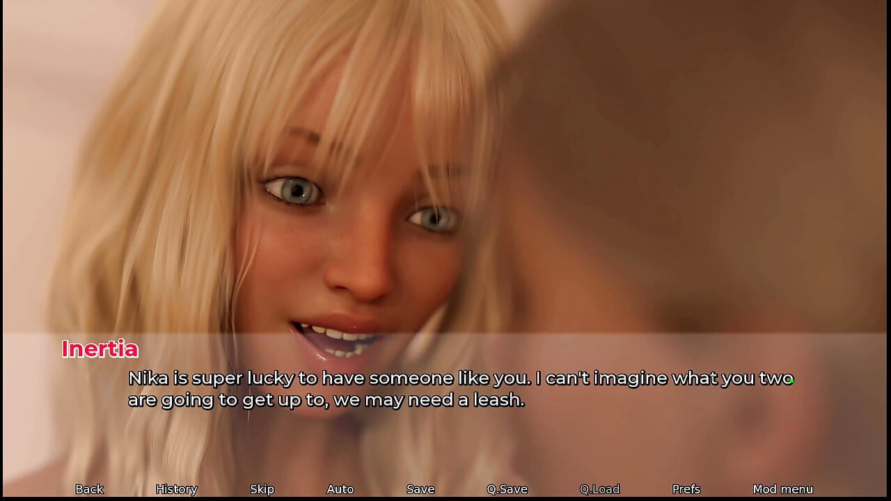 Inércia - Jennifer está brincando com minha buceta