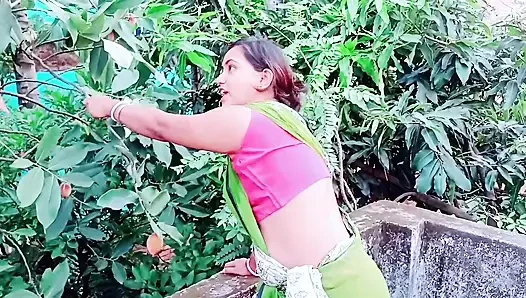 Mami Ki Lal Sari Dekh Ke Land Khada Hogya Hardcore Chudai with Mami