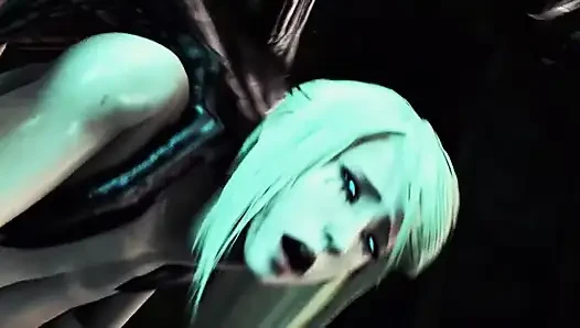 Unknown Planet 9 - Busty Samus Aran gets her pussy tore open by a big al...