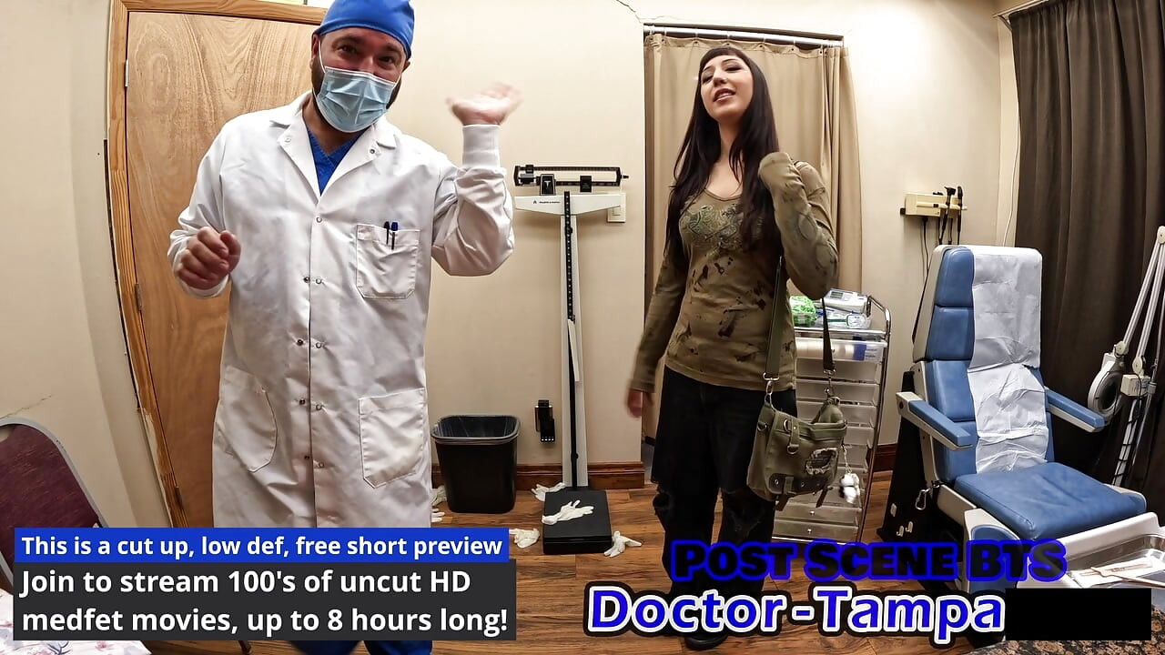 Dr Tampa - Selena Sativa's 1st Gyno Exam