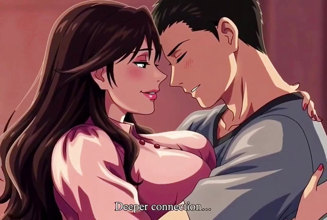 Stepmother teach inexperienced stepson how to fuck