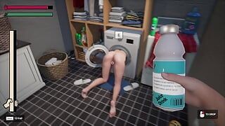 Vollständiges Gameplay - stiefmutter steckte in der waschmaschine fest