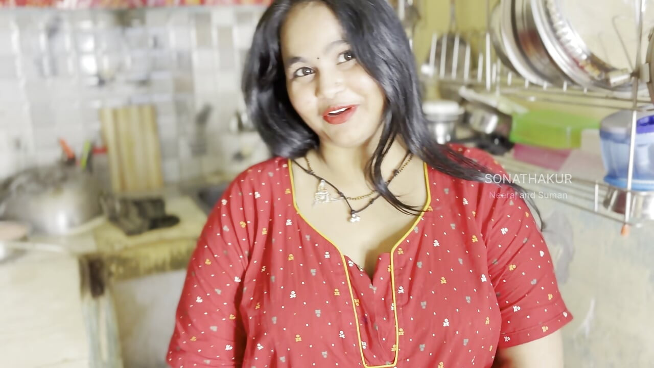 Hot Kitchen Encounter With My Sexy Mami Turned Into Passionate Sex