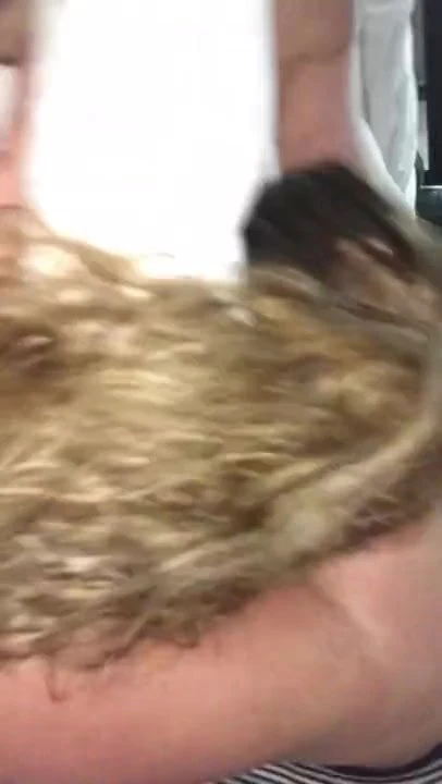 Mature couple making a video